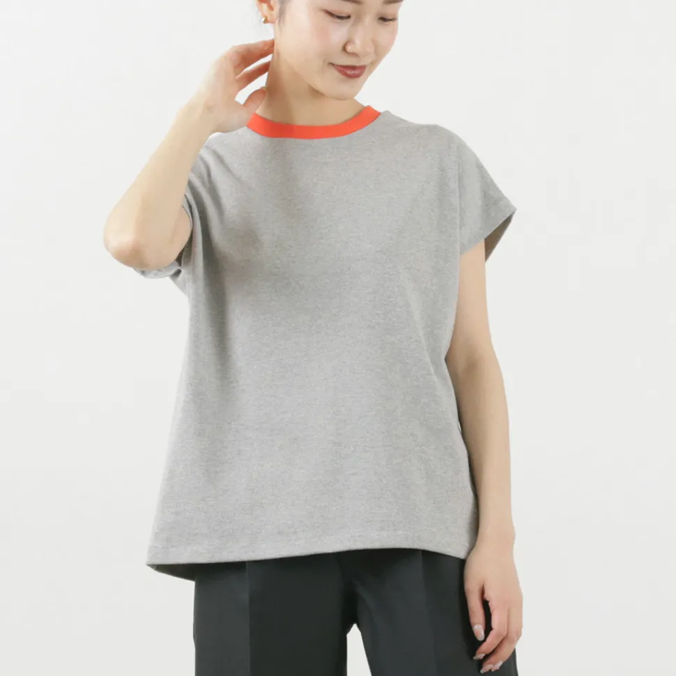 SOGLIA / Open Ended French Sleeve T-Shirt Solid