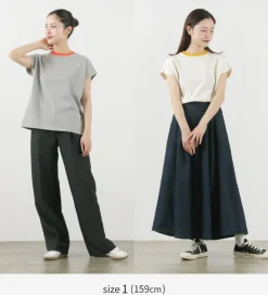 SOGLIA / Open Ended French Sleeve T-Shirt Solid