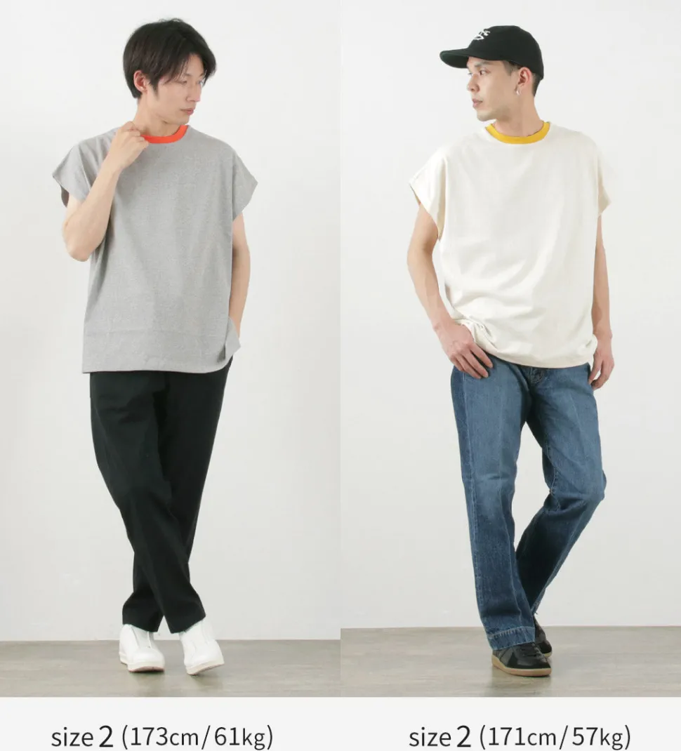 SOGLIA / Open Ended French Sleeve T-Shirt Solid
