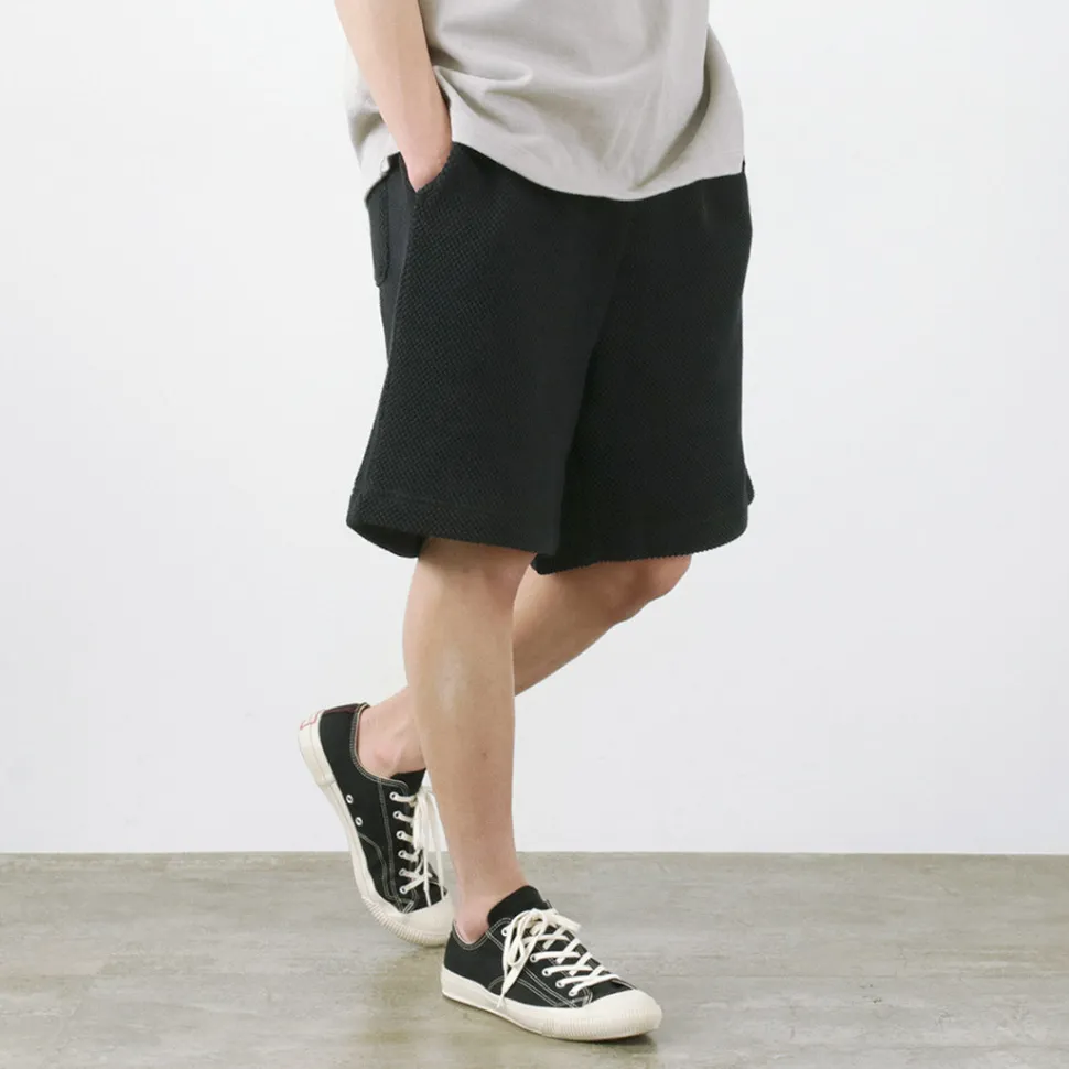 SOGLIA / Seed stitch shorts