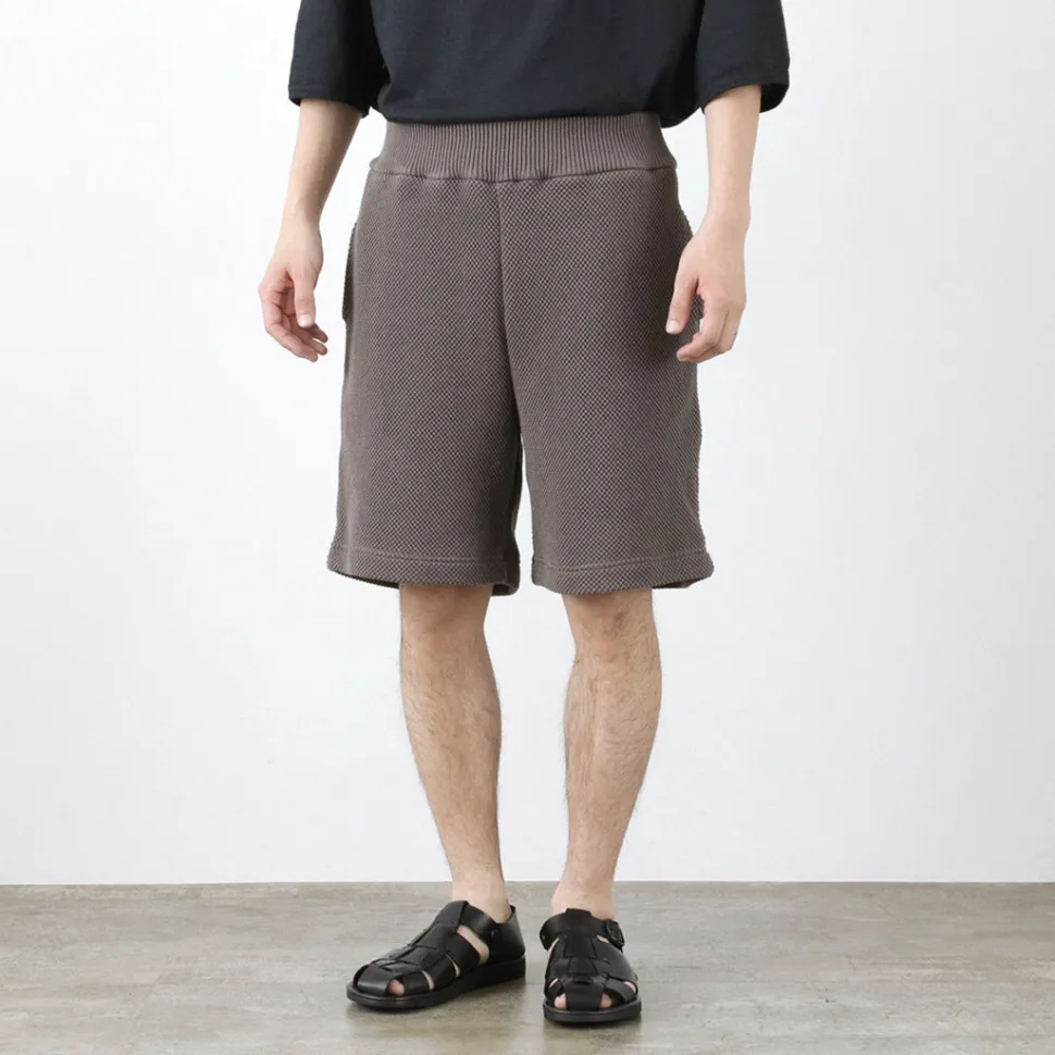 SOGLIA / Seed stitch shorts
