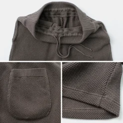 SOGLIA / Seed stitch shorts