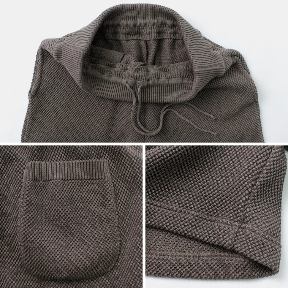 SOGLIA / Seed stitch shorts