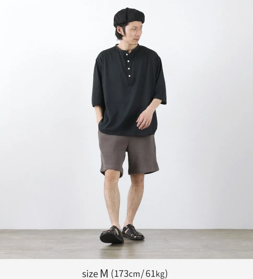 SOGLIA / Seed stitch shorts