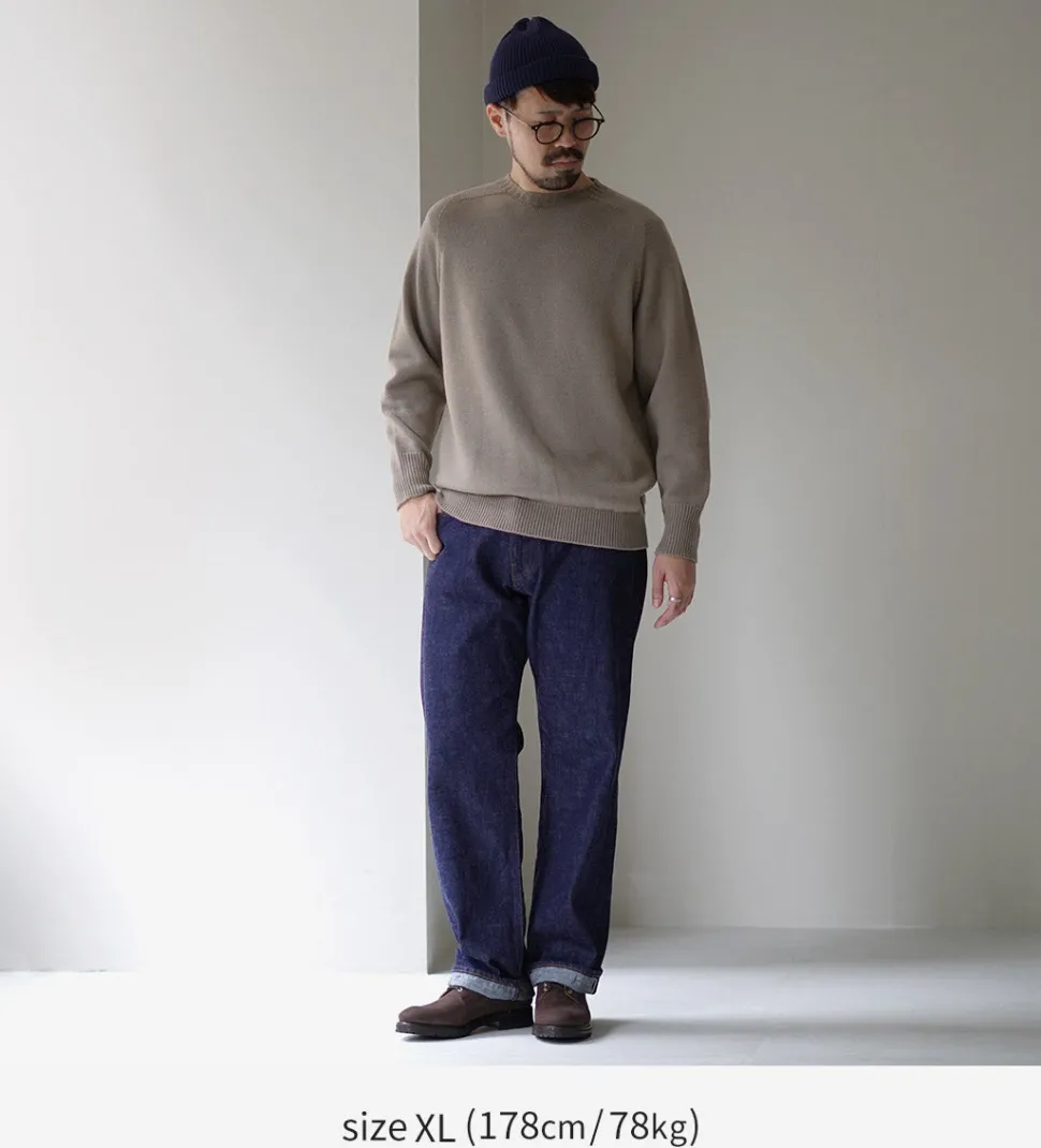 SOGLIA / Weaners Seamless Merino Wool Crew Neck Sweater