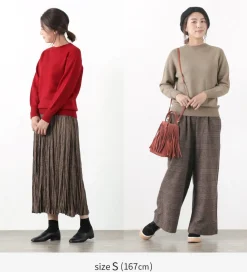 SOGLIA / Weaners Seamless Merino Wool Crew Neck Sweater