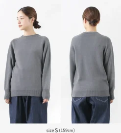 SOGLIA / Weaners Seamless Merino Wool Crew Neck Sweater