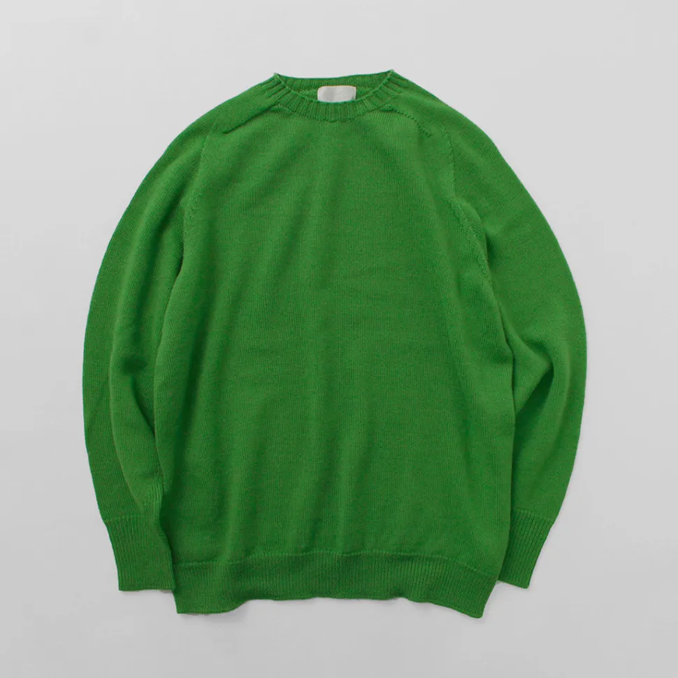 SOGLIA / Weaners Seamless Merino Wool Crew Neck Sweater