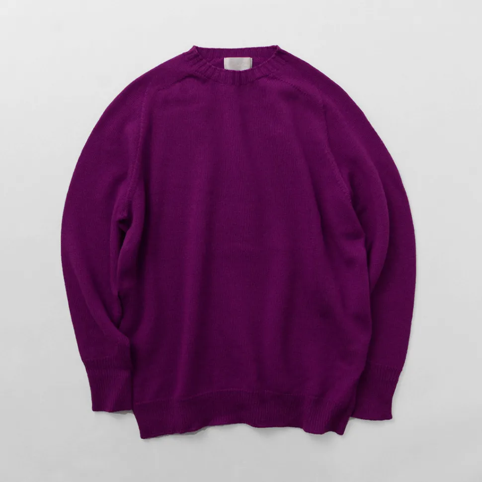 SOGLIA / Weaners Seamless Merino Wool Crew Neck Sweater