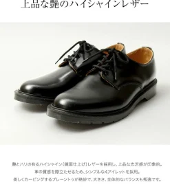 SOLOVAIR / Plain toe 4 eyelet shoes