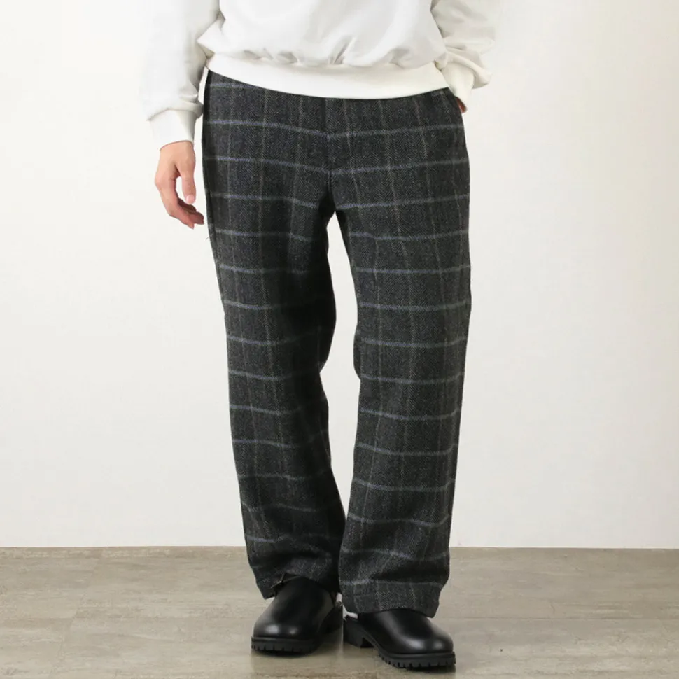 SON OF THE CHEESE / Easy Check Pants