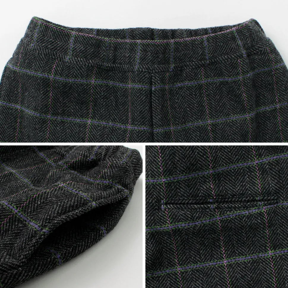 SON OF THE CHEESE / Easy Check Pants