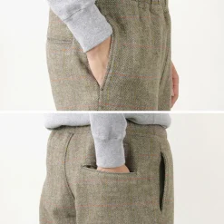 SON OF THE CHEESE / Easy Check Pants