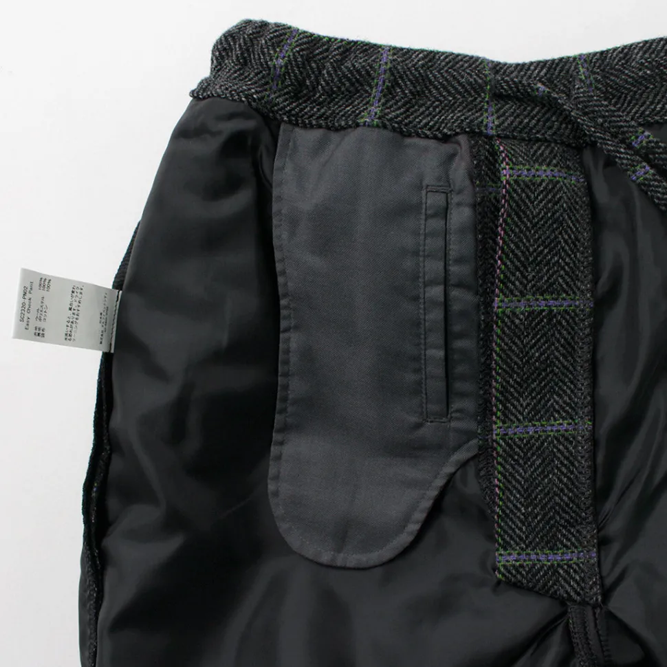 SON OF THE CHEESE / Easy Check Pants