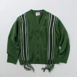 SON OF THE CHEESE / Fringe Knit Cardigan