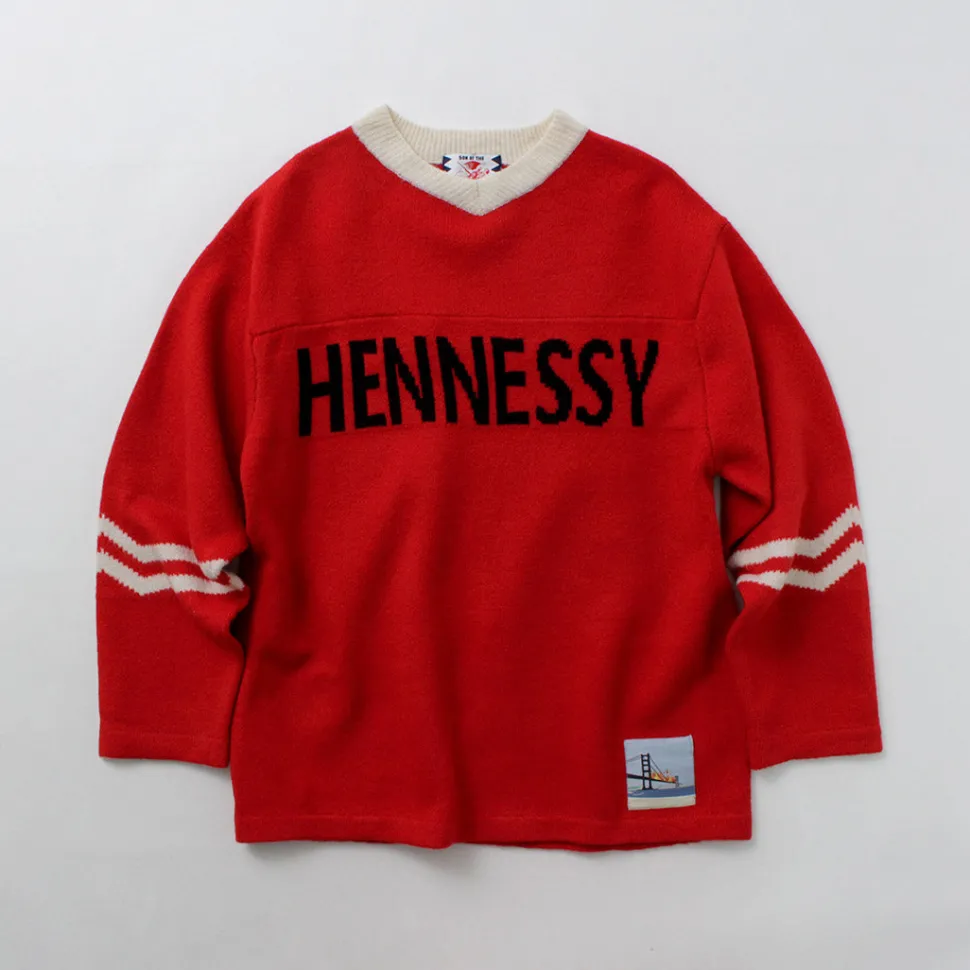 SON OF THE CHEESE / Hennessy Football Sweater