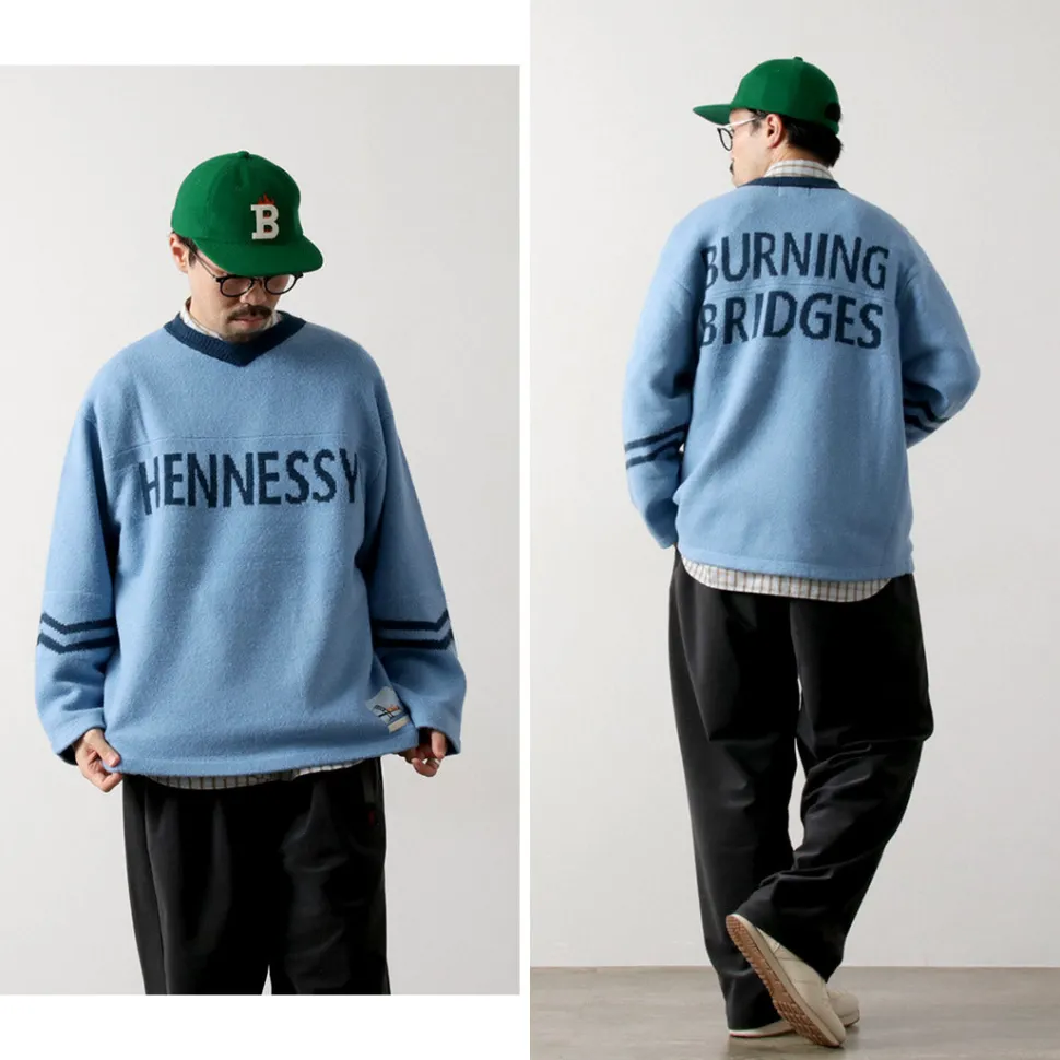 SON OF THE CHEESE / Hennessy Football Sweater