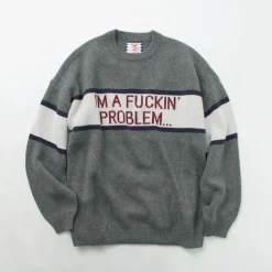 SON OF THE CHEESE / IM FUCKING PROBLEM Crew Sweater