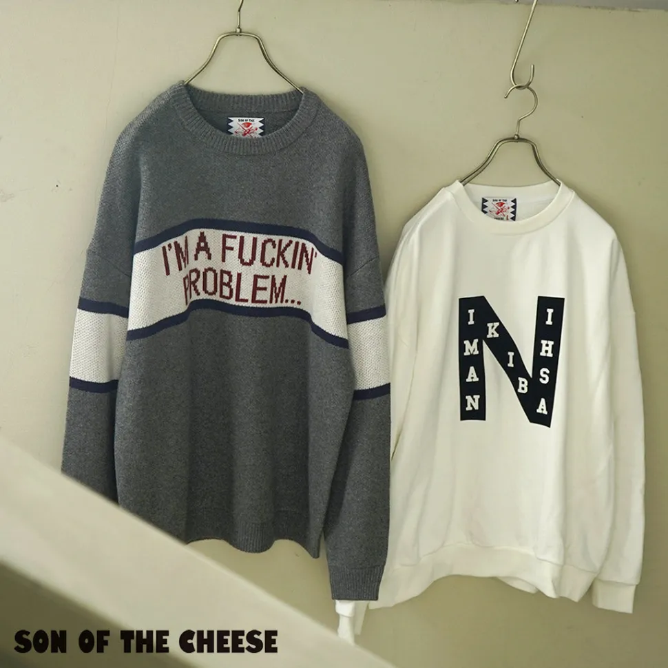 SON OF THE CHEESE / IM FUCKING PROBLEM Crew Sweater