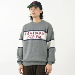 SON OF THE CHEESE / IM FUCKING PROBLEM Crew Sweater