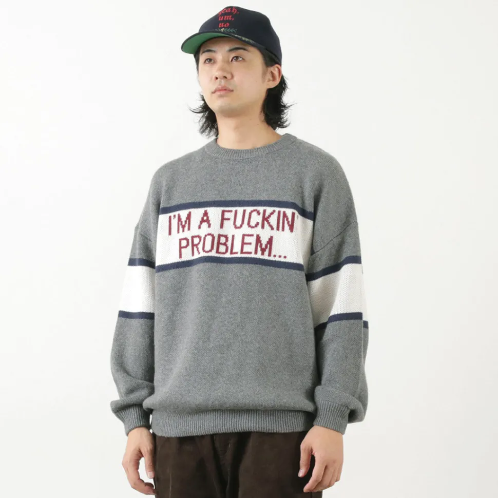 SON OF THE CHEESE / IM FUCKING PROBLEM Crew Sweater