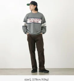 SON OF THE CHEESE / IM FUCKING PROBLEM Crew Sweater