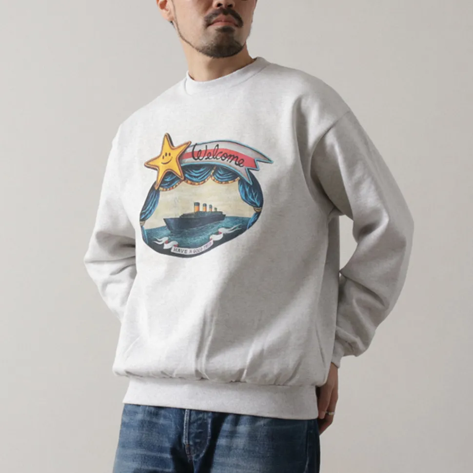 SON OF THE CHEESE / Journey Crewneck Sweatshirt