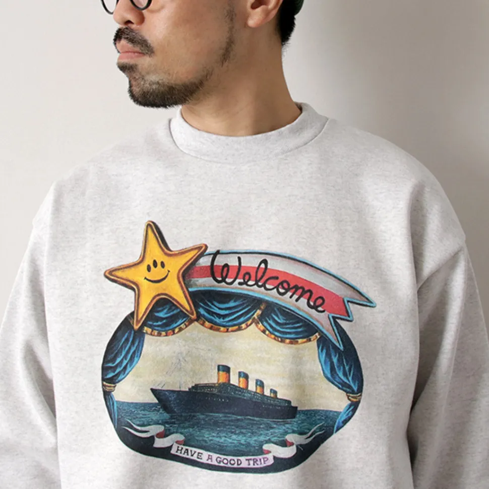 SON OF THE CHEESE / Journey Crewneck Sweatshirt