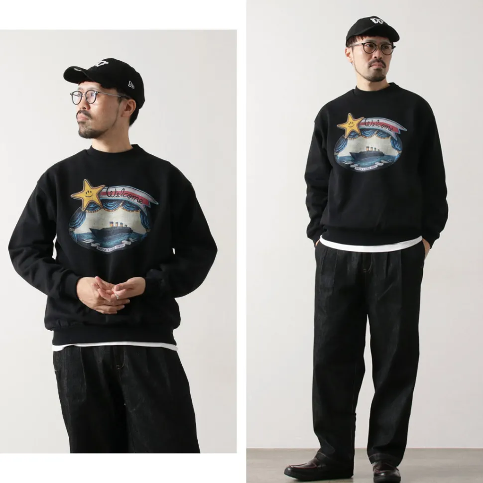 SON OF THE CHEESE / Journey Crewneck Sweatshirt