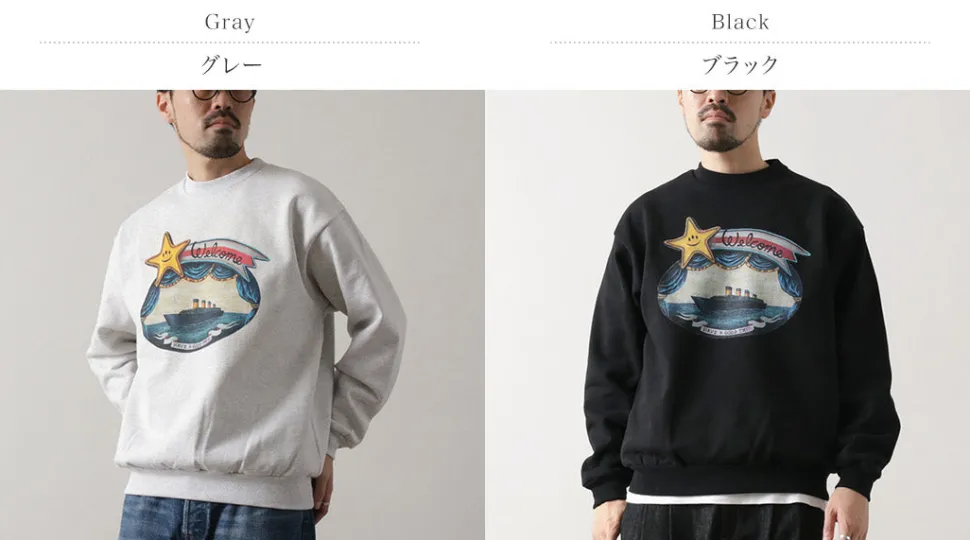 SON OF THE CHEESE / Journey Crewneck Sweatshirt