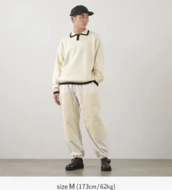 SON OF THE CHEESE / Line Polo Knit