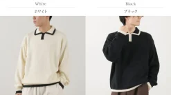 SON OF THE CHEESE / Line Polo Knit
