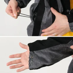 SON OF THE CHEESE / Striped Corduroy Jacket