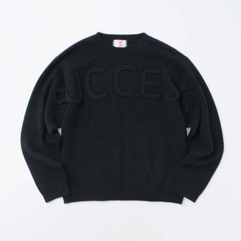 SON OF THE CHEESE / Success Crew Neck Sweater