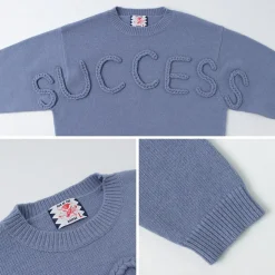 SON OF THE CHEESE / Success Crew Neck Sweater
