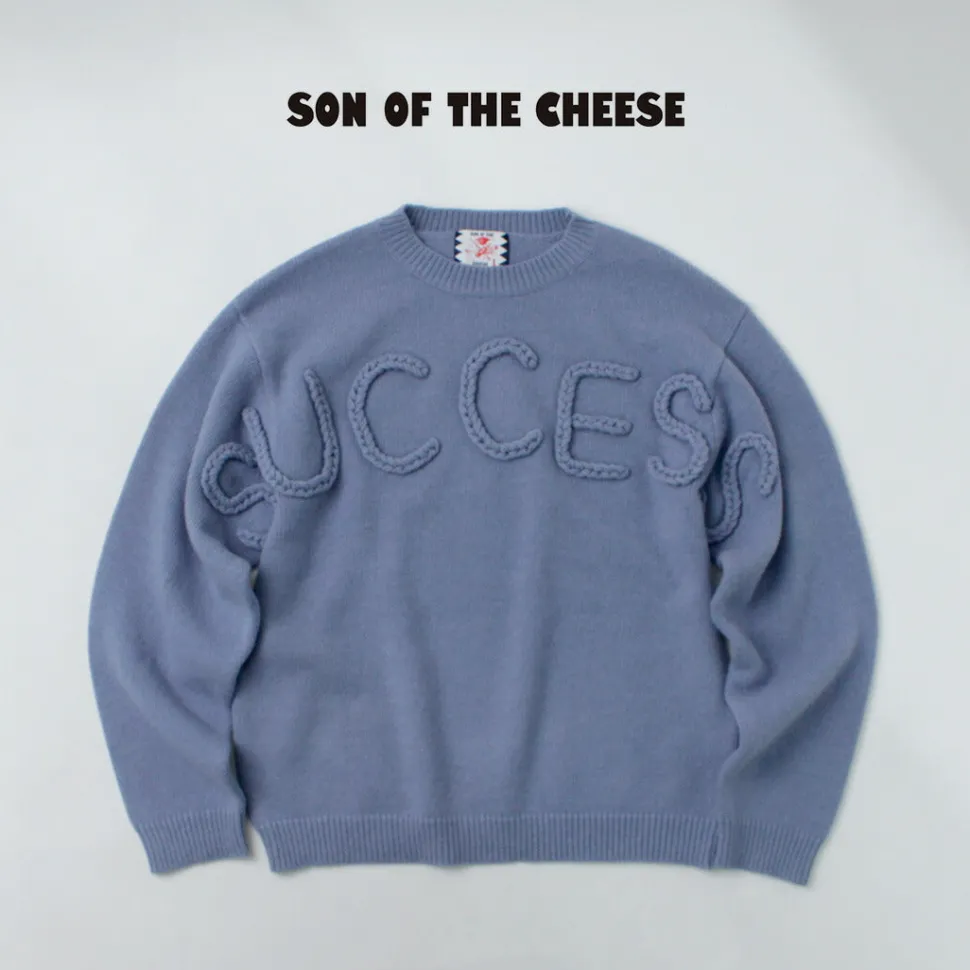 SON OF THE CHEESE / Success Crew Neck Sweater