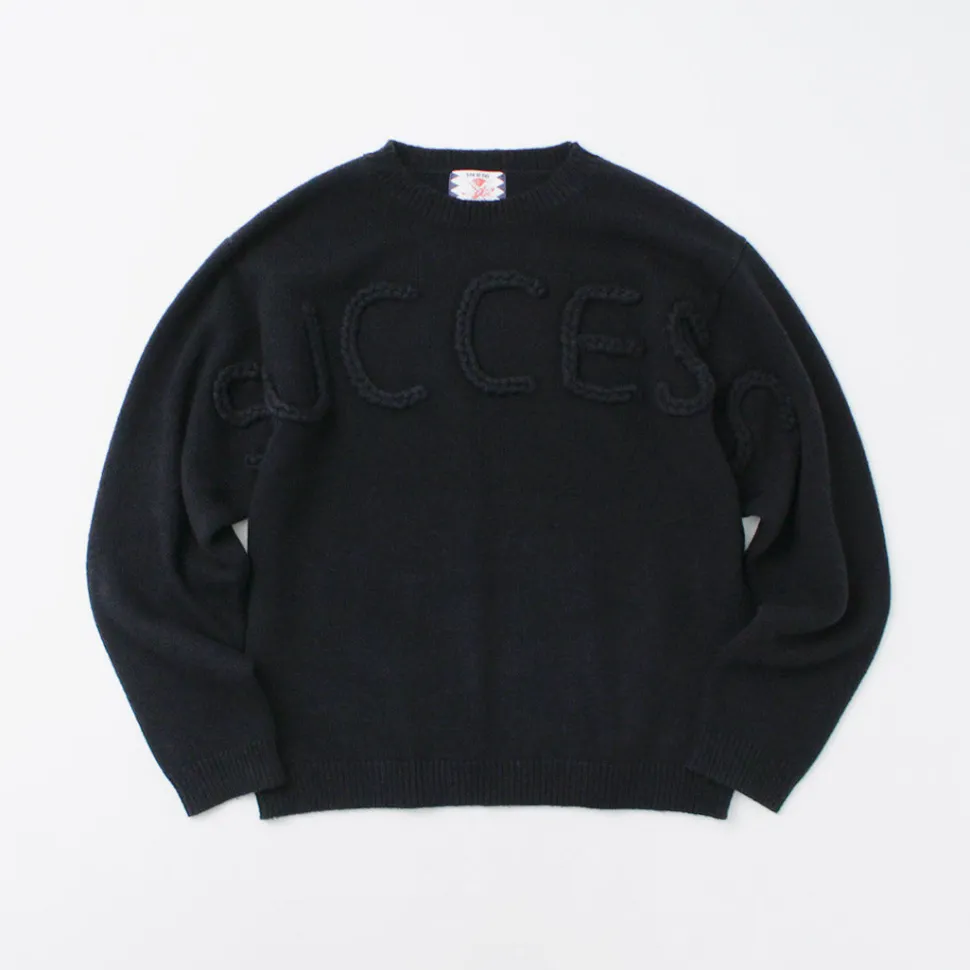 SON OF THE CHEESE / Success Crew Neck Sweater