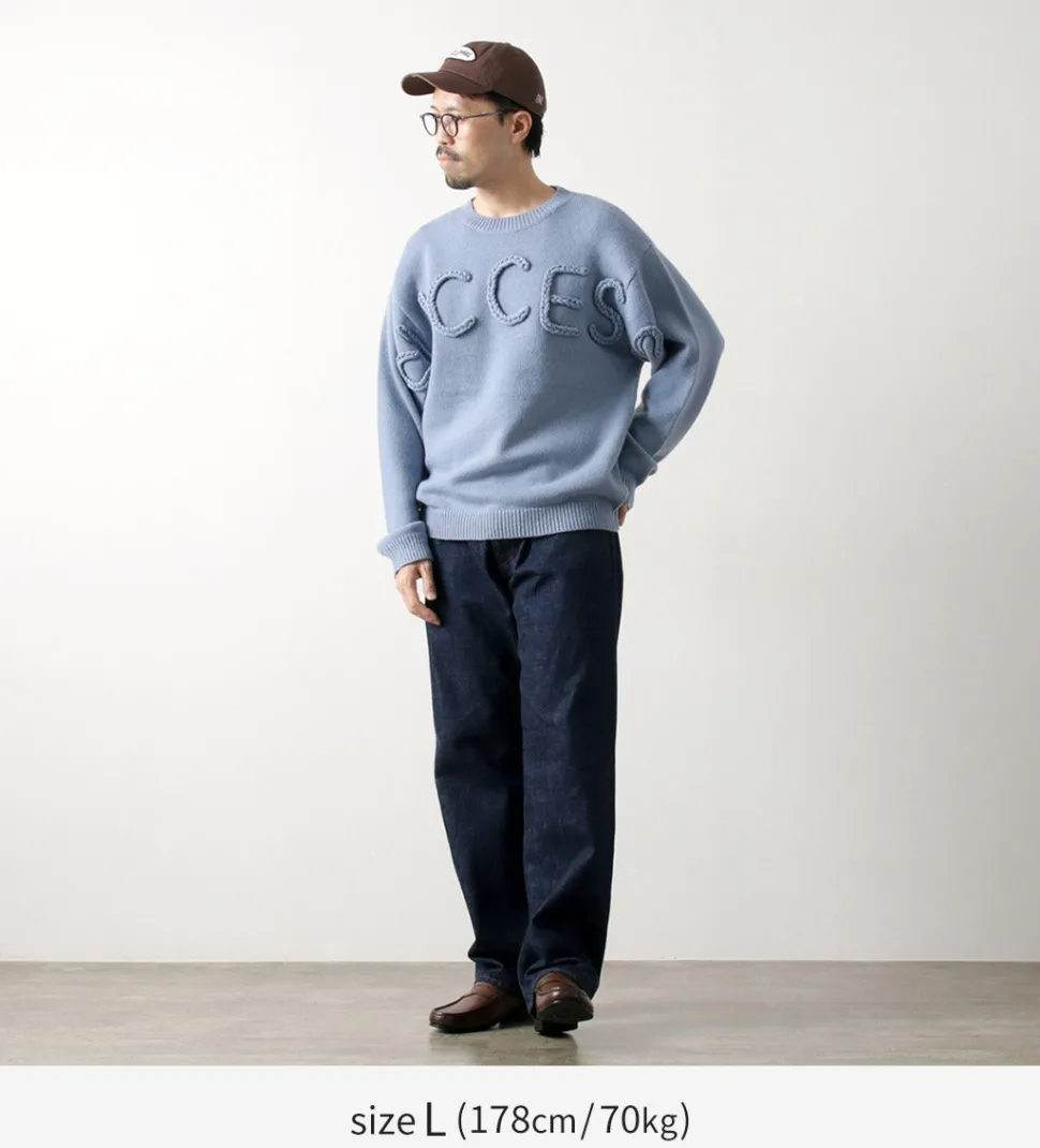 SON OF THE CHEESE / Success Crew Neck Sweater