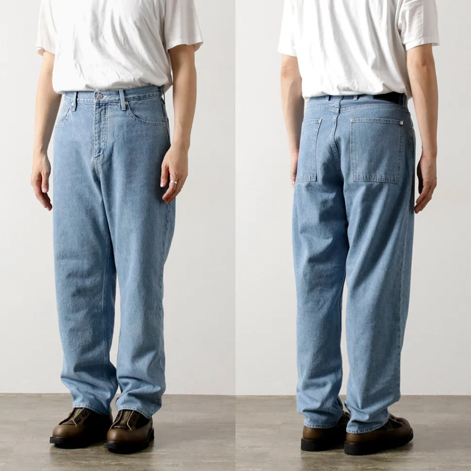 SON OF THE CHEESE / Washed Denim 5 Pocket