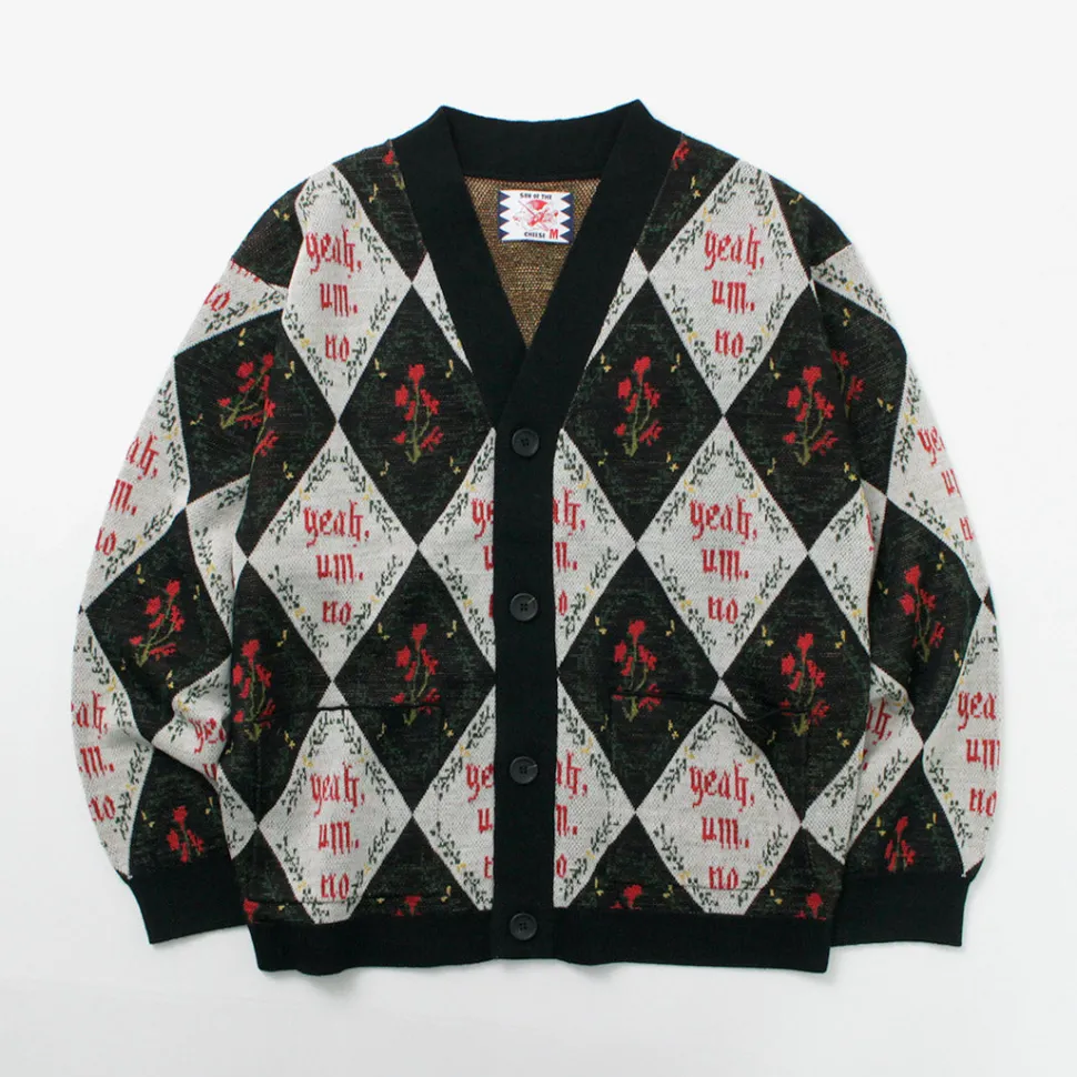 SON OF THE CHEESE / Yeah um no knit cardigan