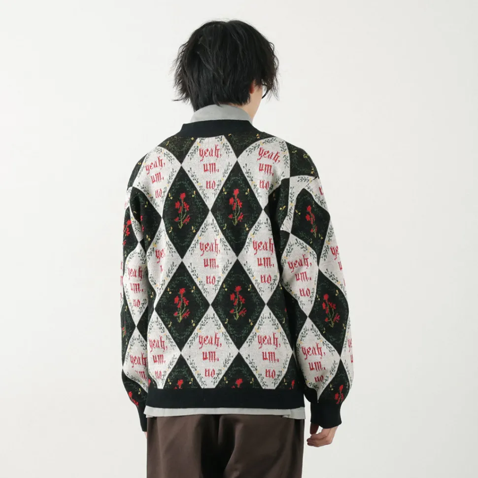 SON OF THE CHEESE / Yeah um no knit cardigan