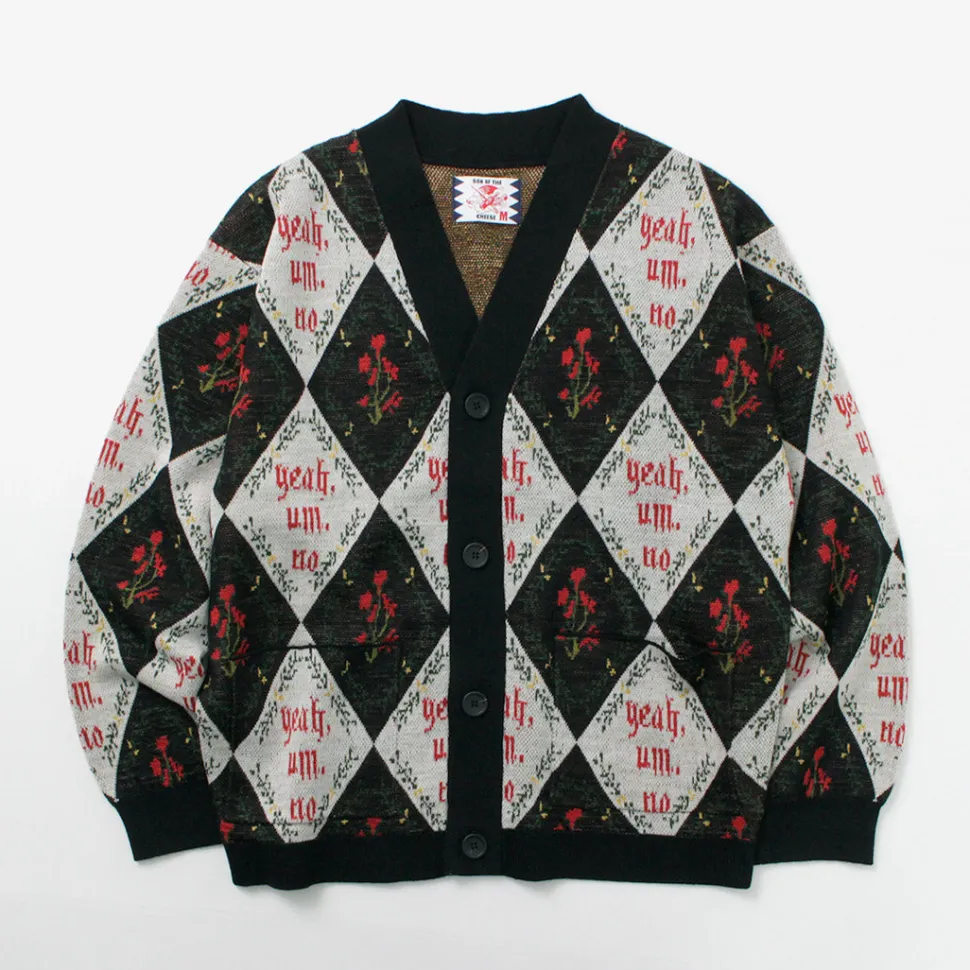SON OF THE CHEESE / Yeah um no knit cardigan