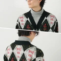 SON OF THE CHEESE / Yeah um no knit cardigan