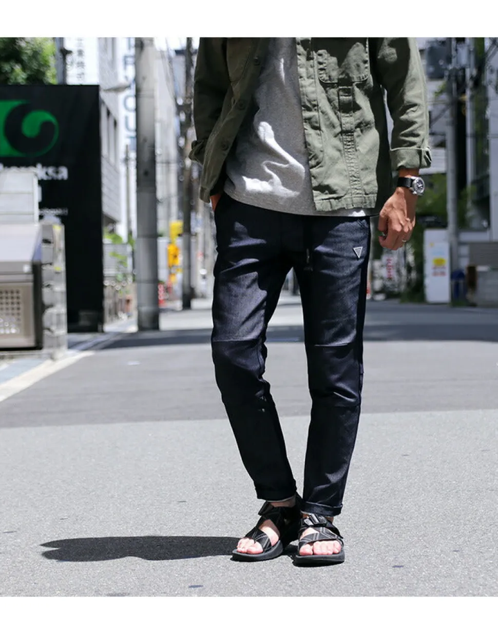 SUNNY SPORTS / Trail 3D Pant / 10oz Next Sweat Denim