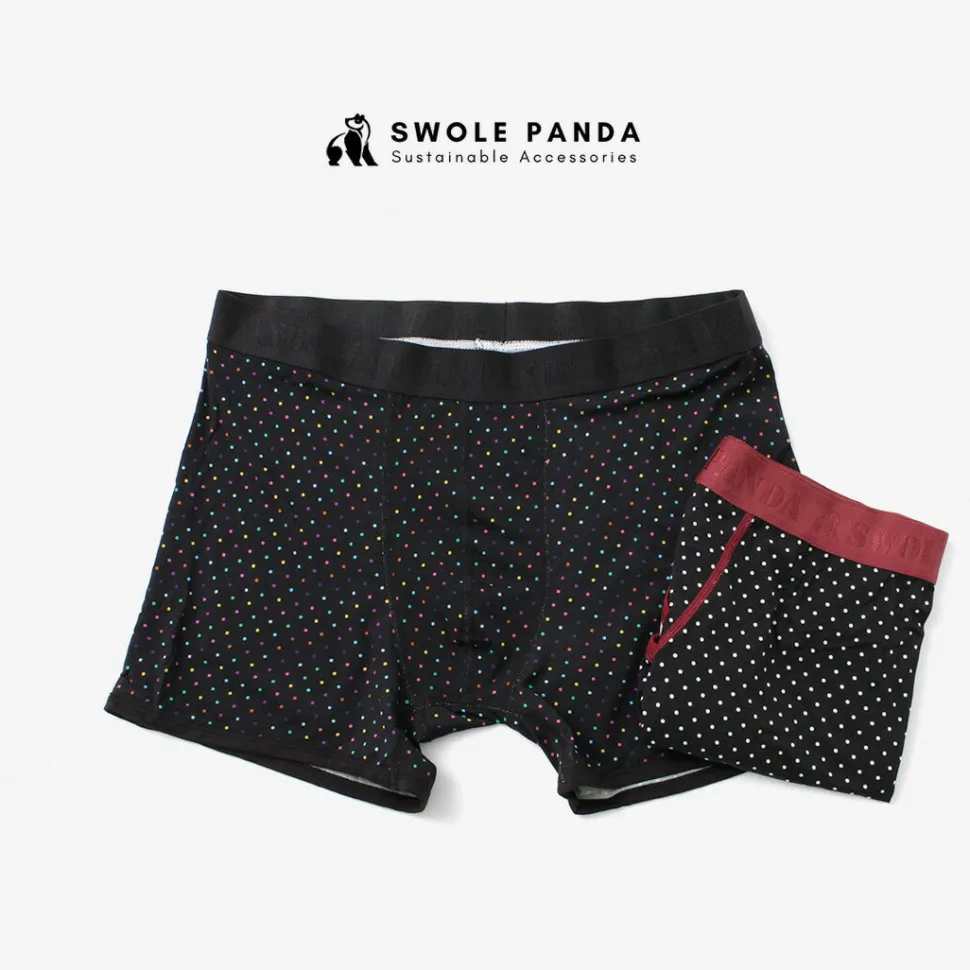 SWOLE PANDA / Bamboo Dot Boxer Pants