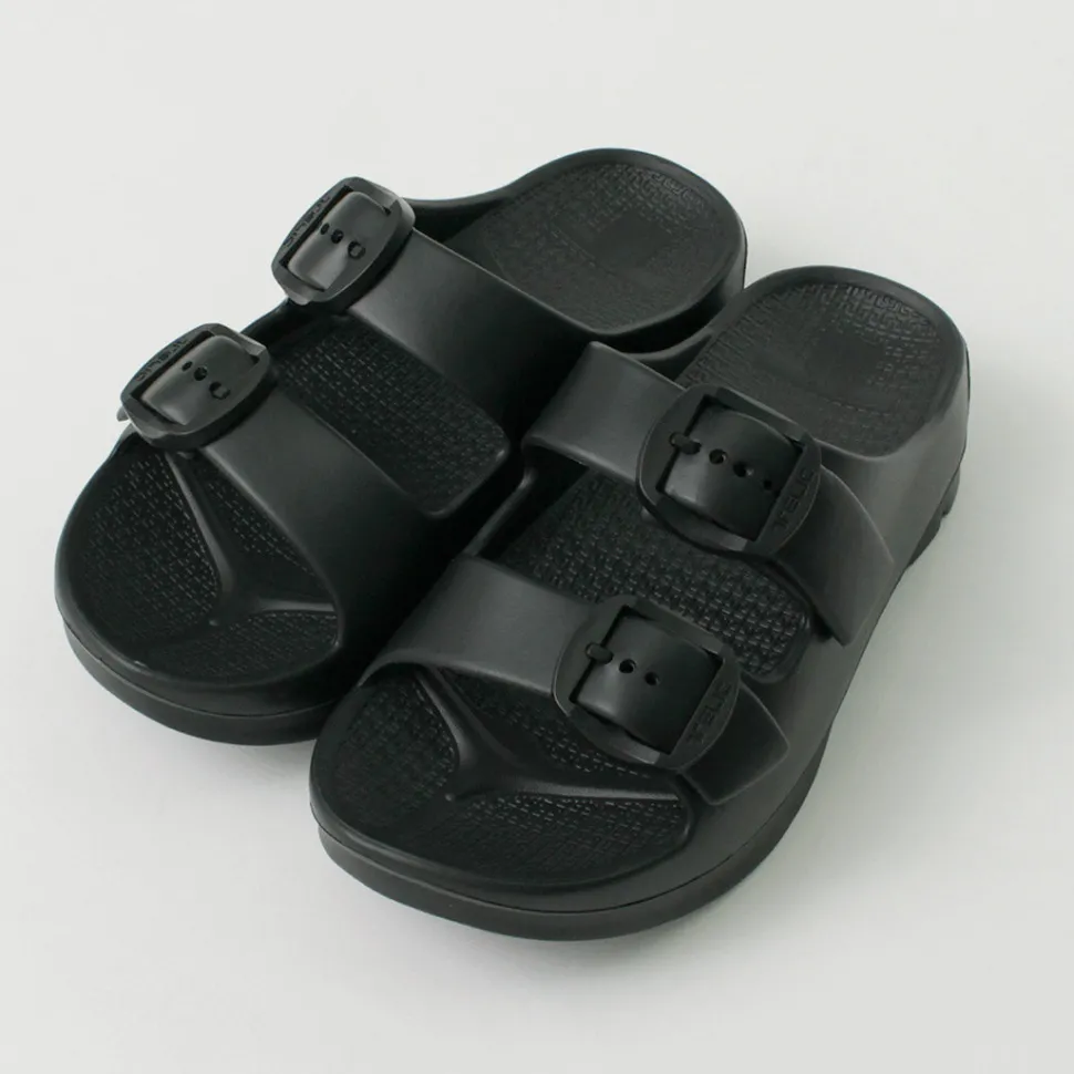 TELIC / Double Buckle 2 Recovery W Buckle Sandal