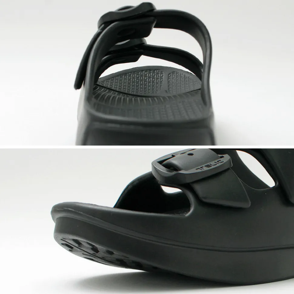 TELIC / Double Buckle 2 Recovery W Buckle Sandal