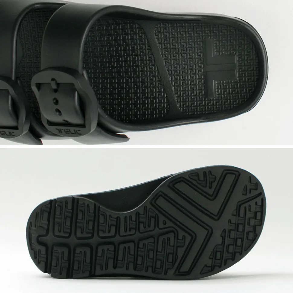 TELIC / Double Buckle 2 Recovery W Buckle Sandal