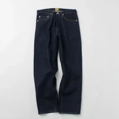 THE BLUEST OVERALLS / Big Silhouette Denim Pants