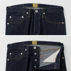 THE BLUEST OVERALLS / Big Silhouette Denim Pants